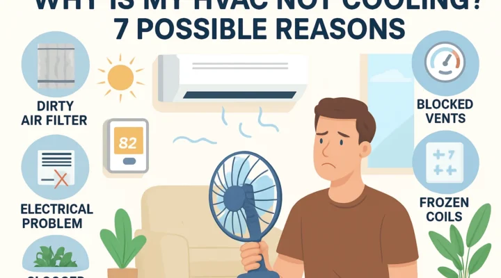 Troubleshoot HVAC Not Cooling: 7 Possible Issues